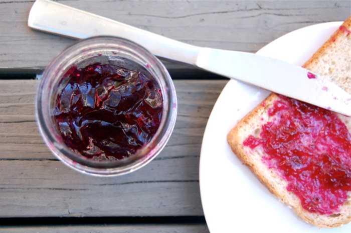 marmellata d'uva fatta in casa