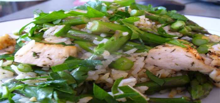 ricette light asparagi e pollo